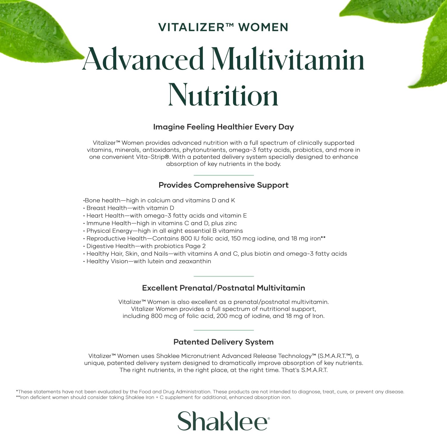 Shaklee Vitalizer Women omega-3 softgels close-up for heart and brain support