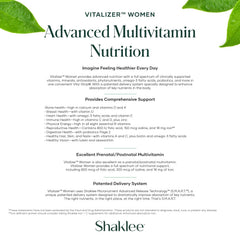 Shaklee Vitalizer Women omega-3 softgels close-up for heart and brain support