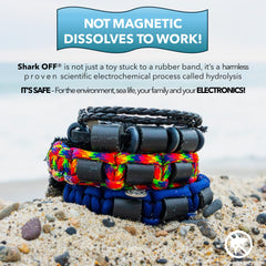 Shark OFF family-friendly design fits all ages and activities.