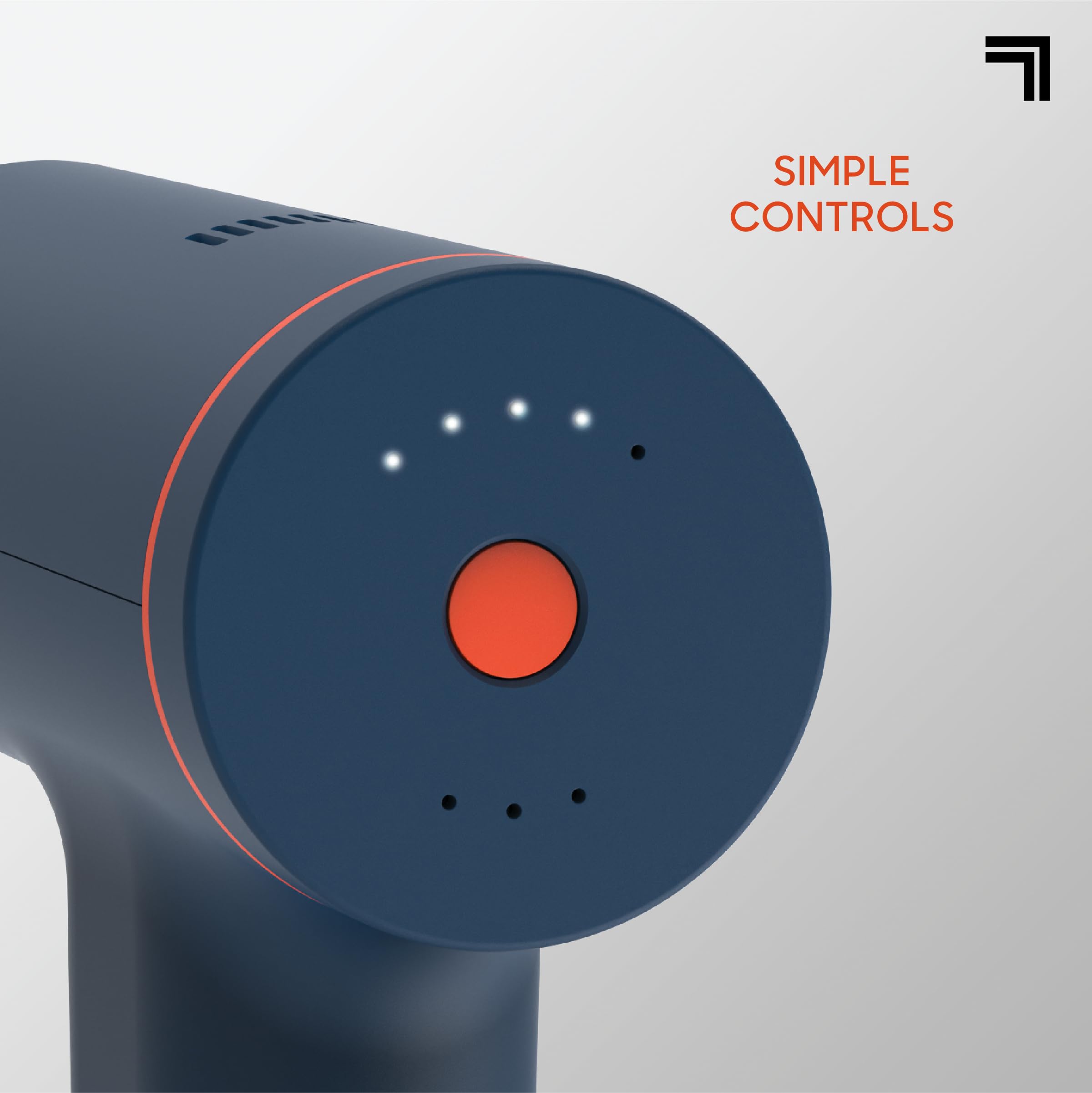Sharper Image five-speed settings tailor intensity to needs.