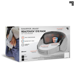 Sharper Image RealTouch Eye Mask travel-friendly design ideal for flights and relaxation