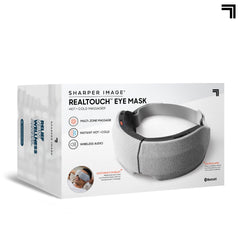 Sharper Image RealTouch Eye Mask USB-C rechargeable power for uninterrupted use