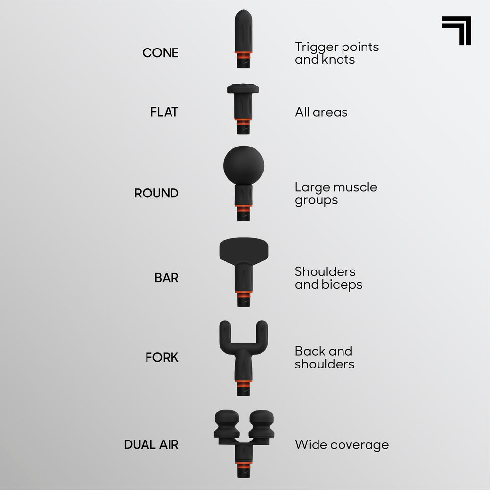 Sharper Image Powerboost MAX offers seven adjustable speed levels for customizable therapies.