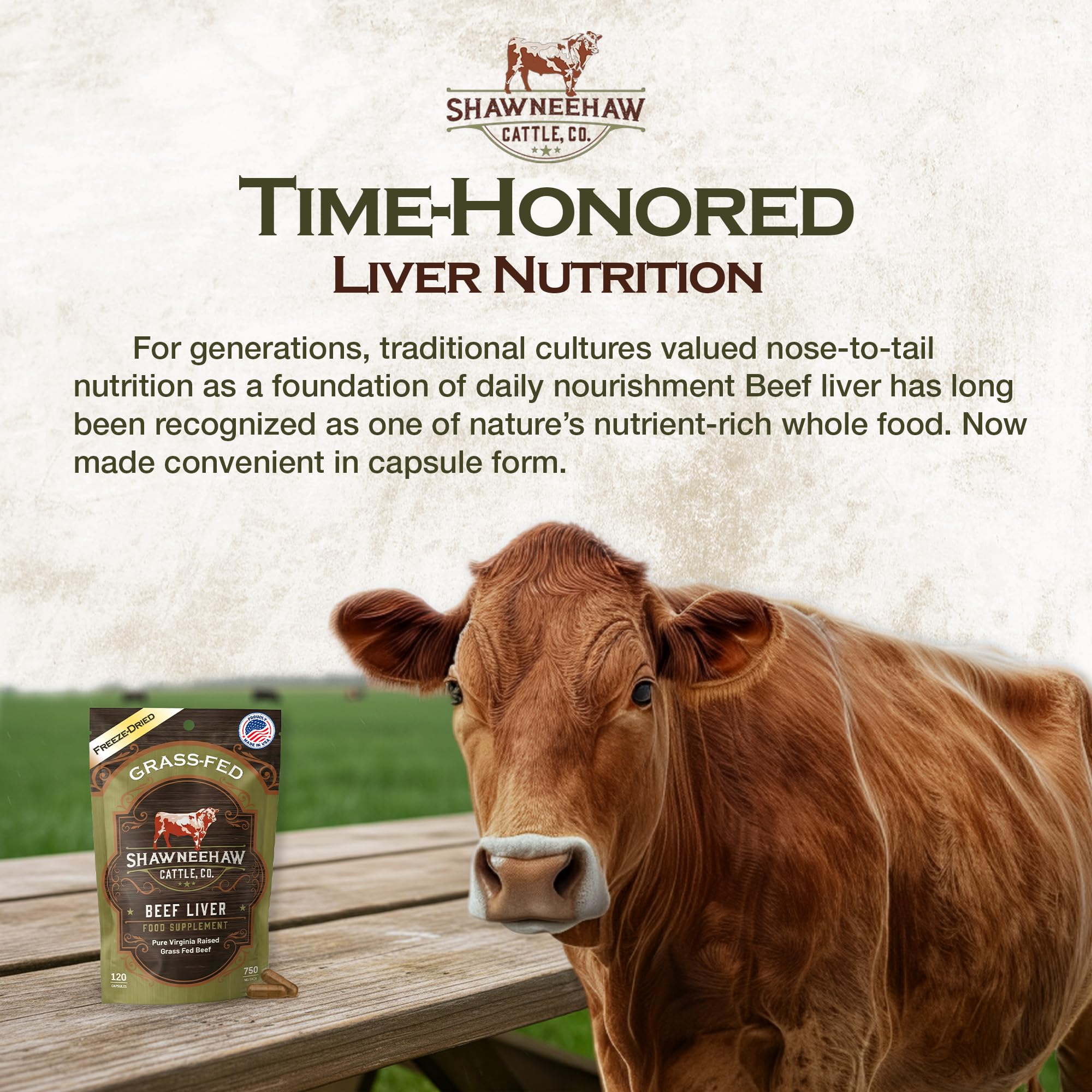 Shawneehaw Cattle energy-support capsules ready for active days.