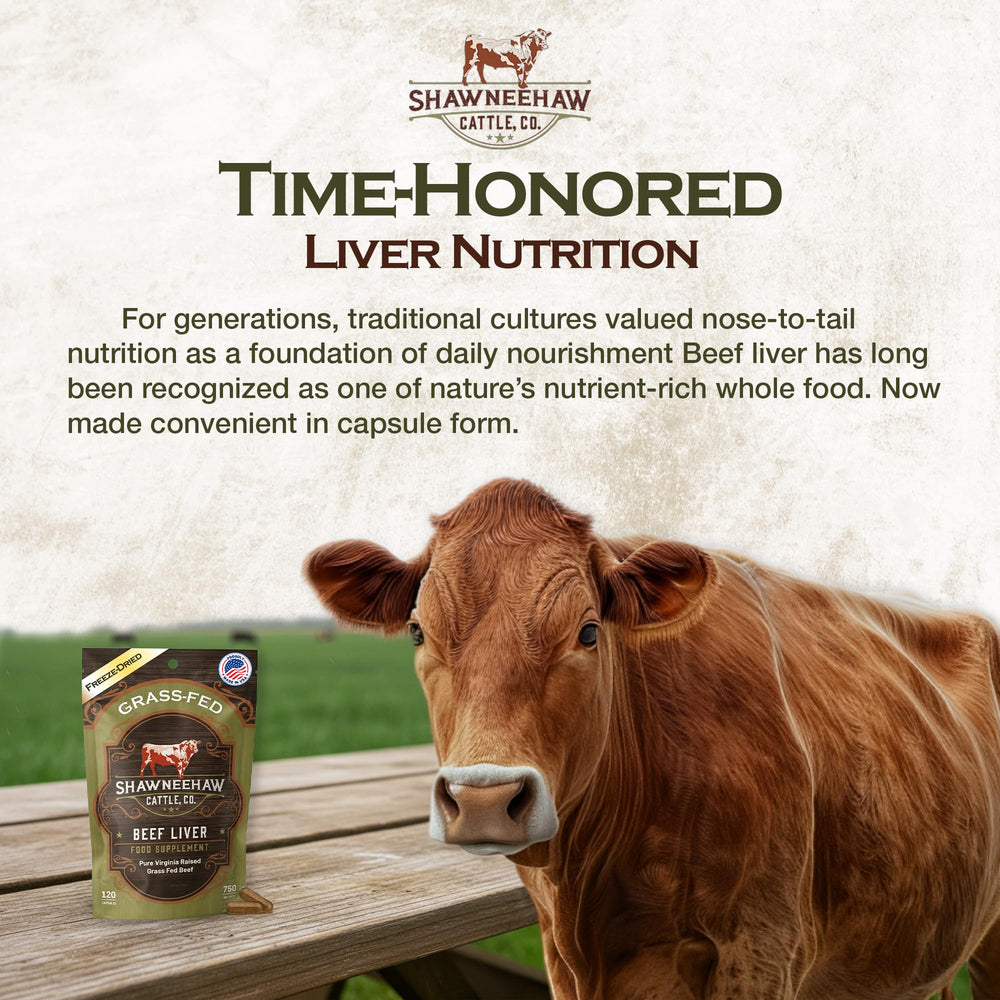 Shawneehaw Cattle energy-support capsules ready for active days.