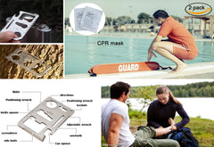 SHBC Compact First Aid Kit bag is water-resistant and easy to clean.