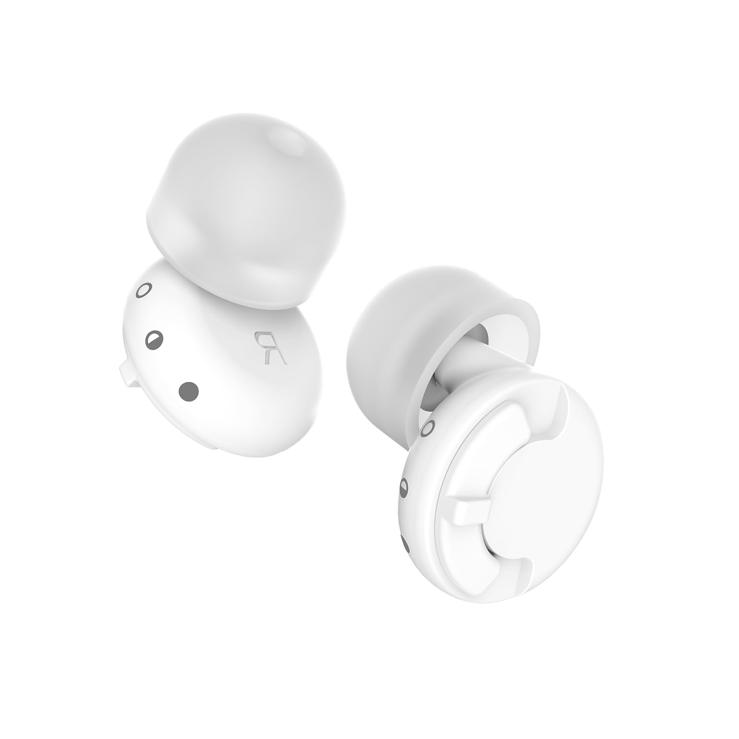 Shejeison Adjustable Ear Plugs in four sizes for all-day comfort and noise reduction.
