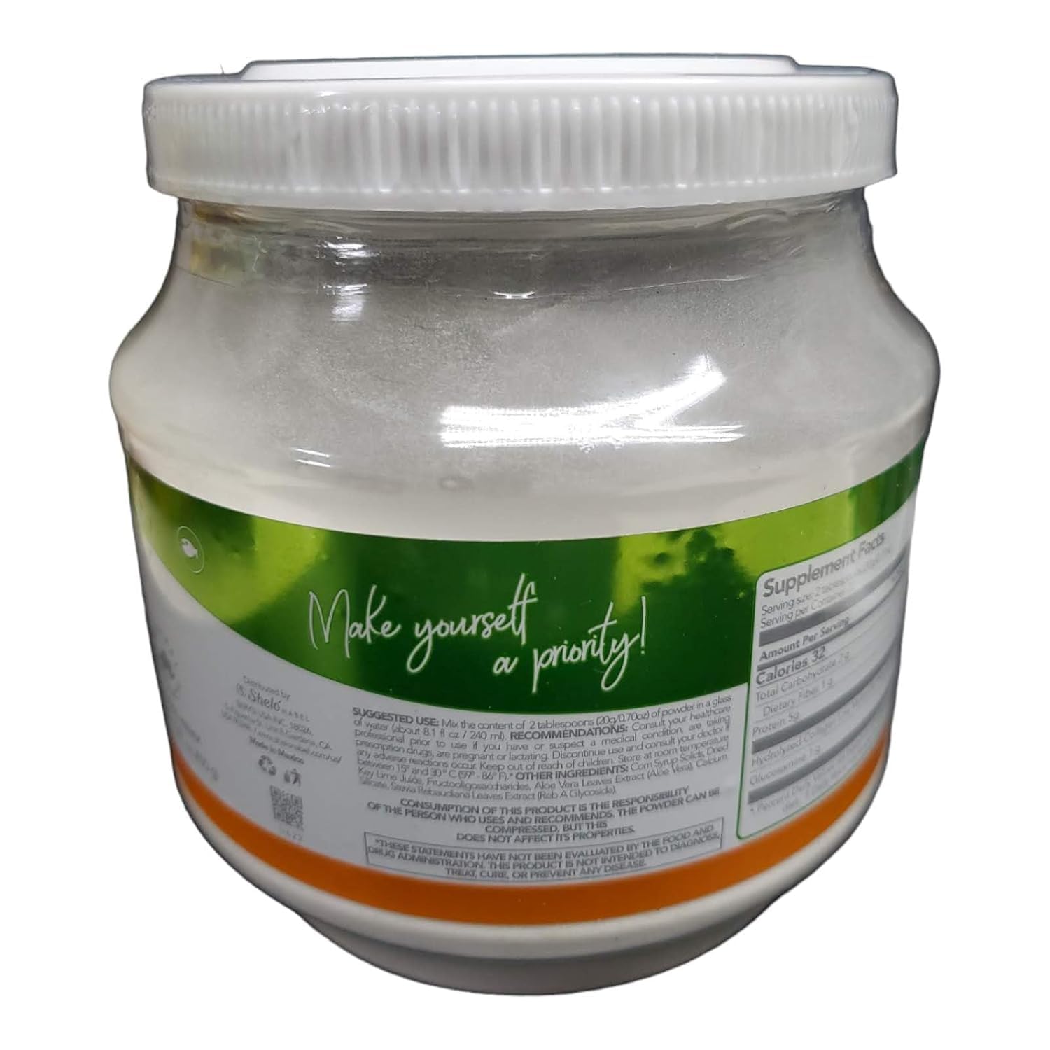 Sheló NABEL ingredients panel highlights natural collagen and aloe