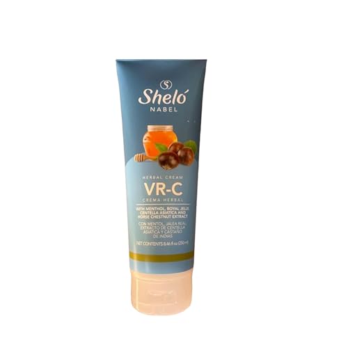 Sheló NABEL VR-C Leg Cream massaged into leg for relaxing relief