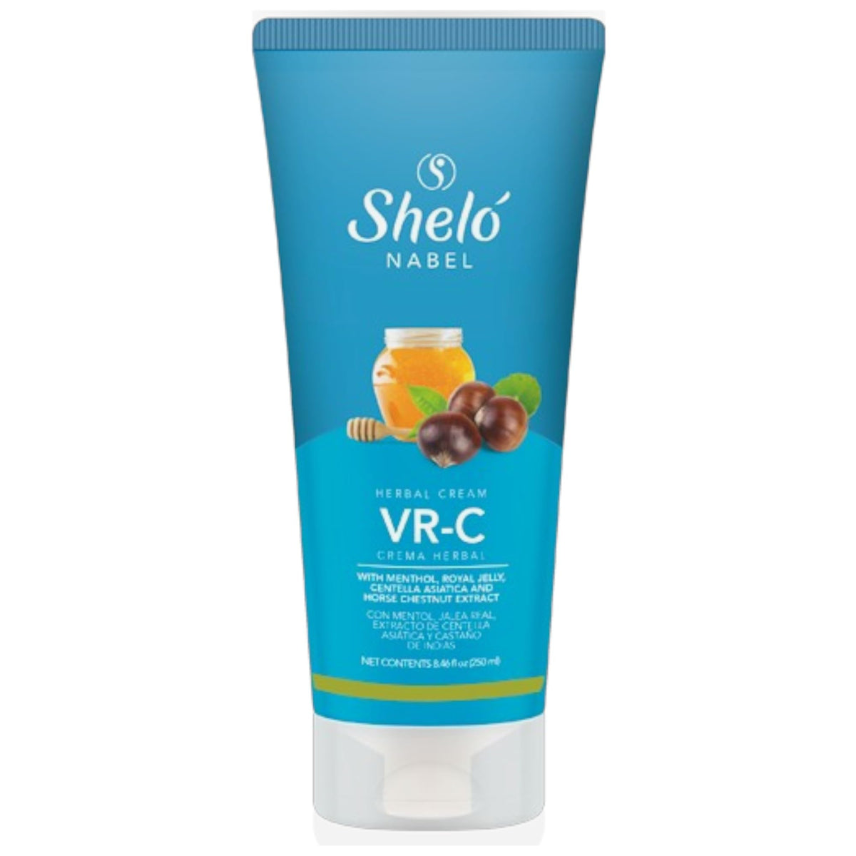 Sheló NABEL VR-C Leg Cream bottle soothing tired legs and comfort