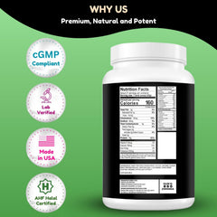 SHIFAA NUTRITION keto-friendly protein powder blending smoothly in beverages