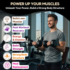 SHIFAA NUTRITION post-workout shake close-up with creamy vanilla flavor