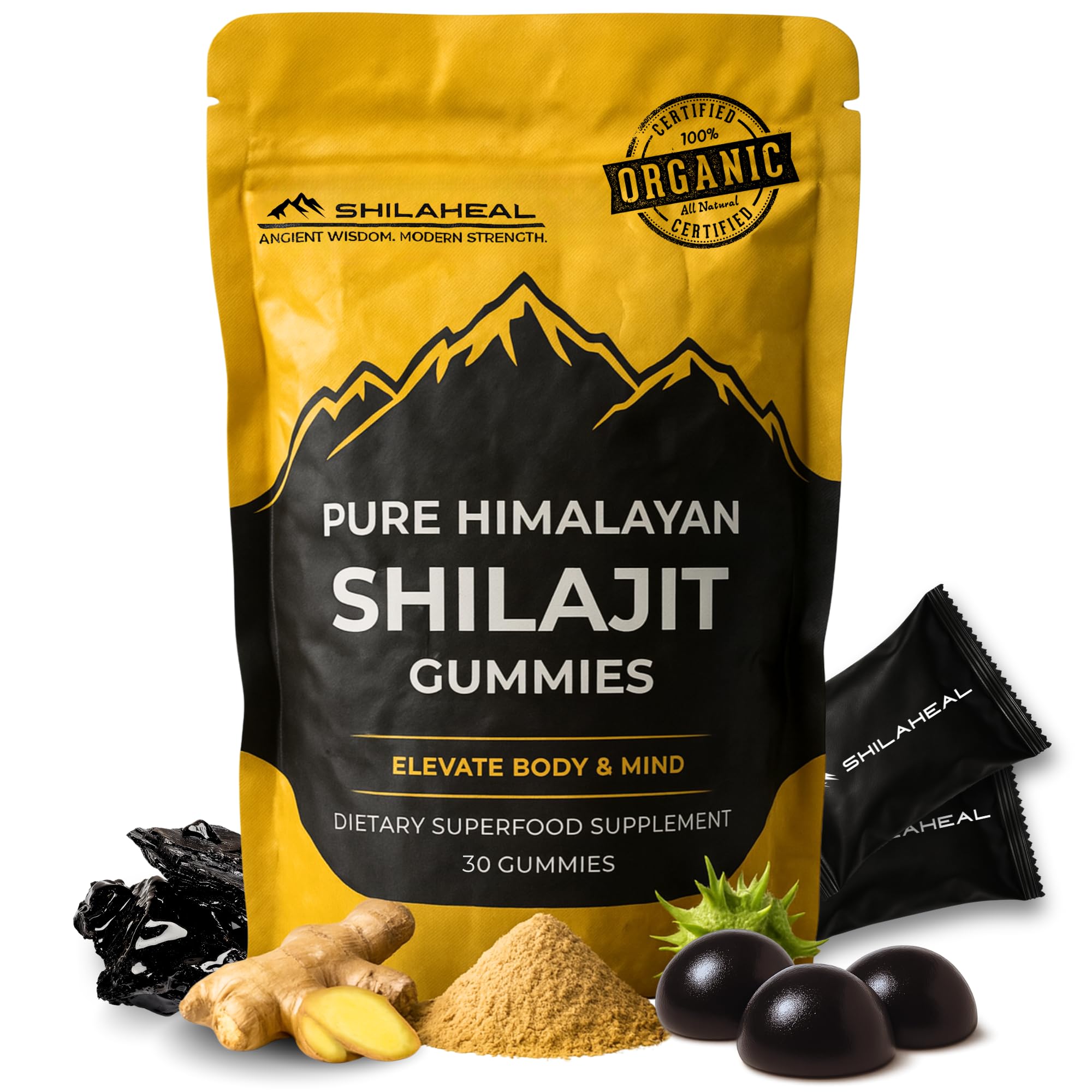 SHILAHEAL Shilajit Gummies energy support for daily vitality.