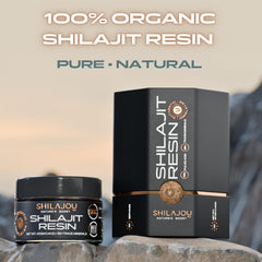 SHILAJOY pure resin color close-up signaling high potency and integrity.