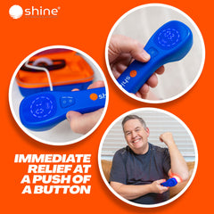 SHINE Relief charging dock and indicators simplify power management.