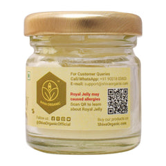 Shiva Organic Royal Jelly Powder freeze-dried process preserving potency and freshness.