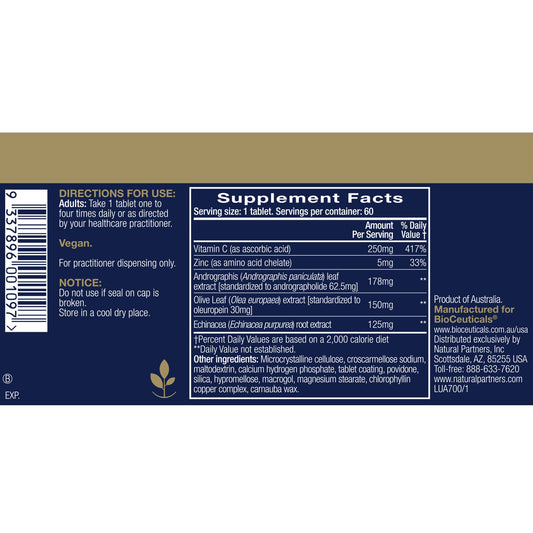 Shoofoo MSNOR ArmaForce olive leaf capsules ready-to-take for immune support