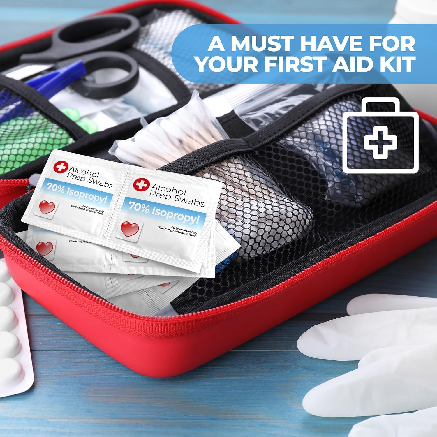 Shop Square Alcohol Prep Pads versatile use for skin prep and general cleaning tasks