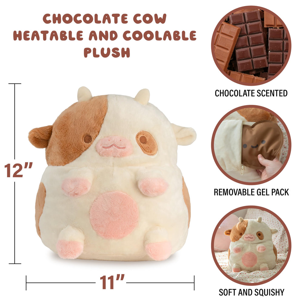 Shopzoki Cord-free plush cuddle in soft fabric for unrestricted snuggling.