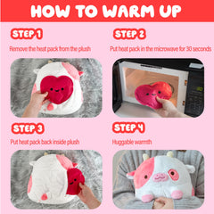 Shopzoki Strawberry Cow Plush care tips for easy washing and durability.