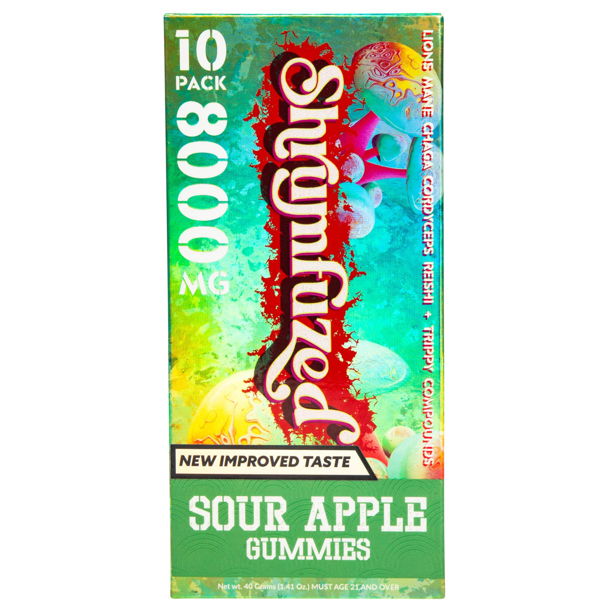 Shrumfuzed proprietary nootropic gummy bottle ready for daily focus support.