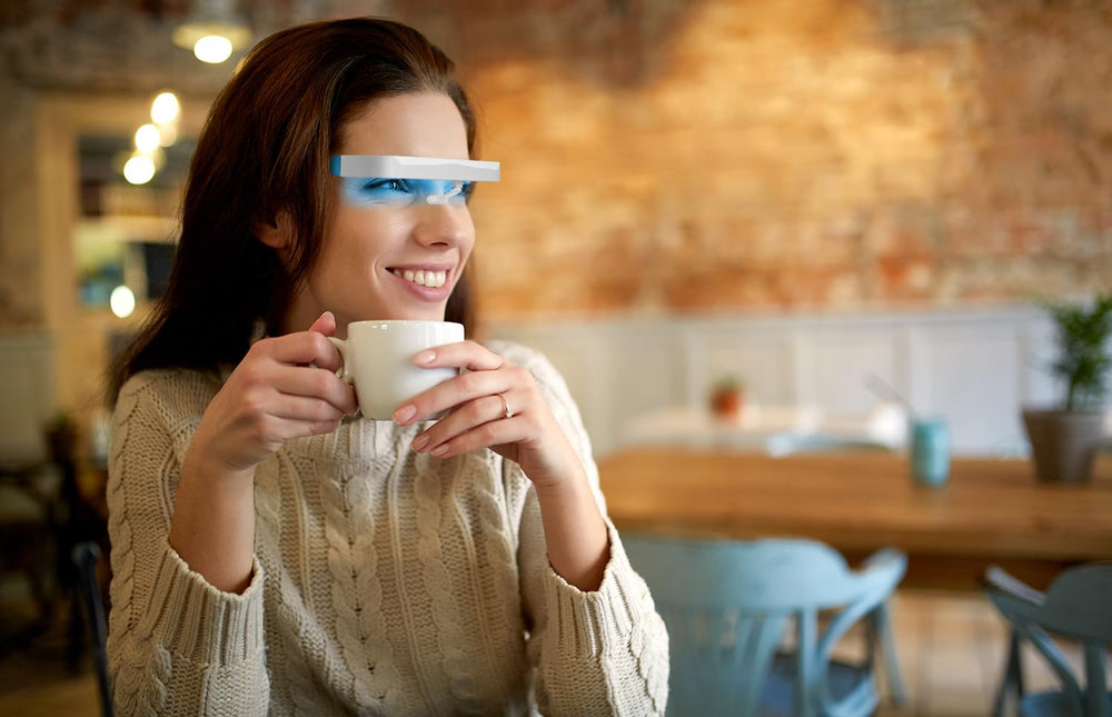 SHUFFLE LIFE UV-free light glasses for safe daily use