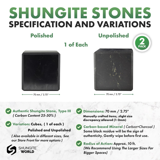 Shungite World unpolished cube 70mm near laptop, supporting energy balance.