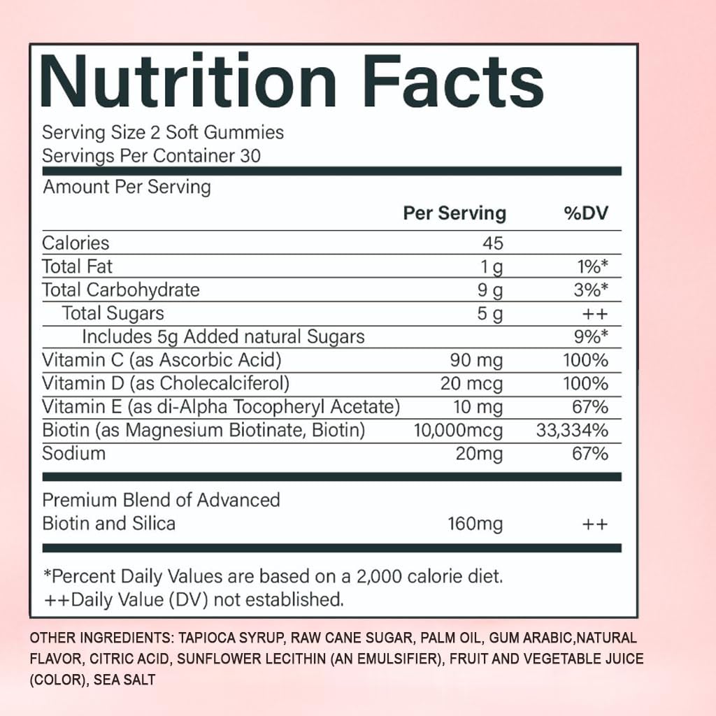 Shwfhi Nutrition label visible, transparency about potency and ingredients.