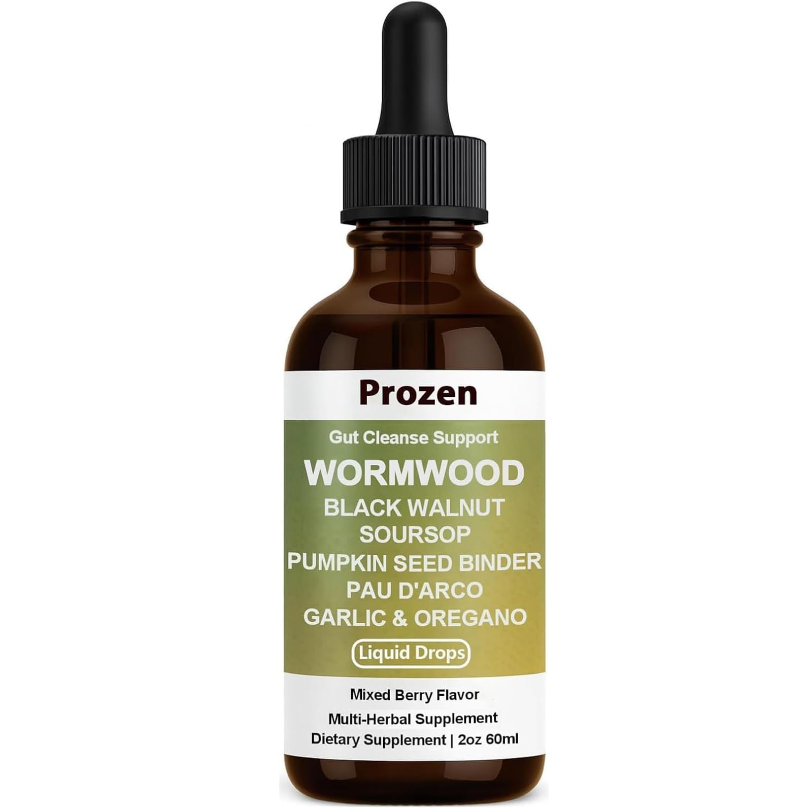 Shwfhi Prozen wormwood drops bottle for convenient digestive support
