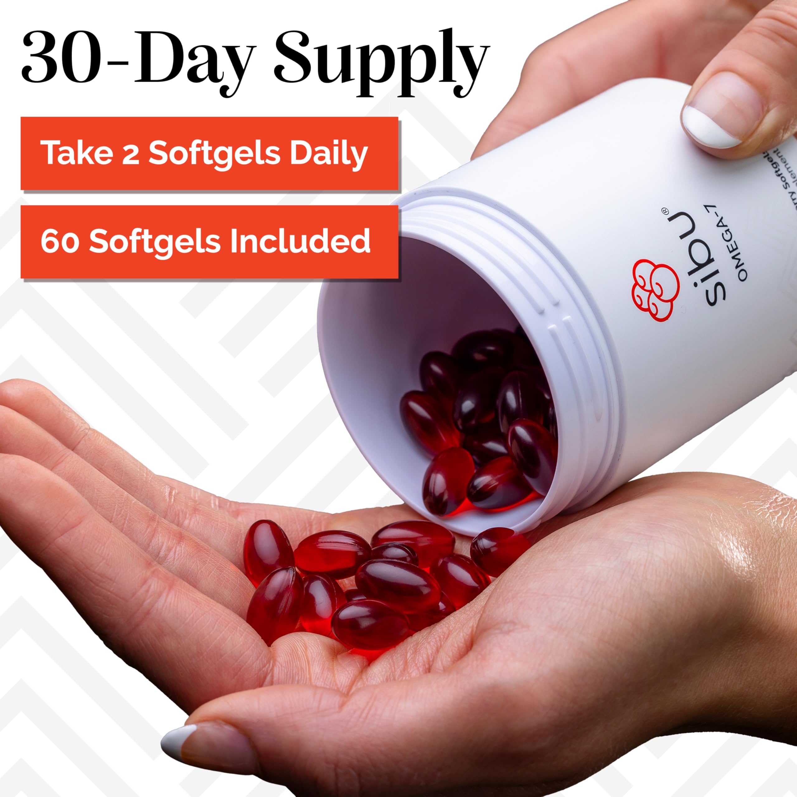 Sibu softgels on kitchen counter for daily wellness routine