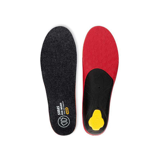 Sidas 3Feet Warm arch support insole supports the arch for improved on slope control
