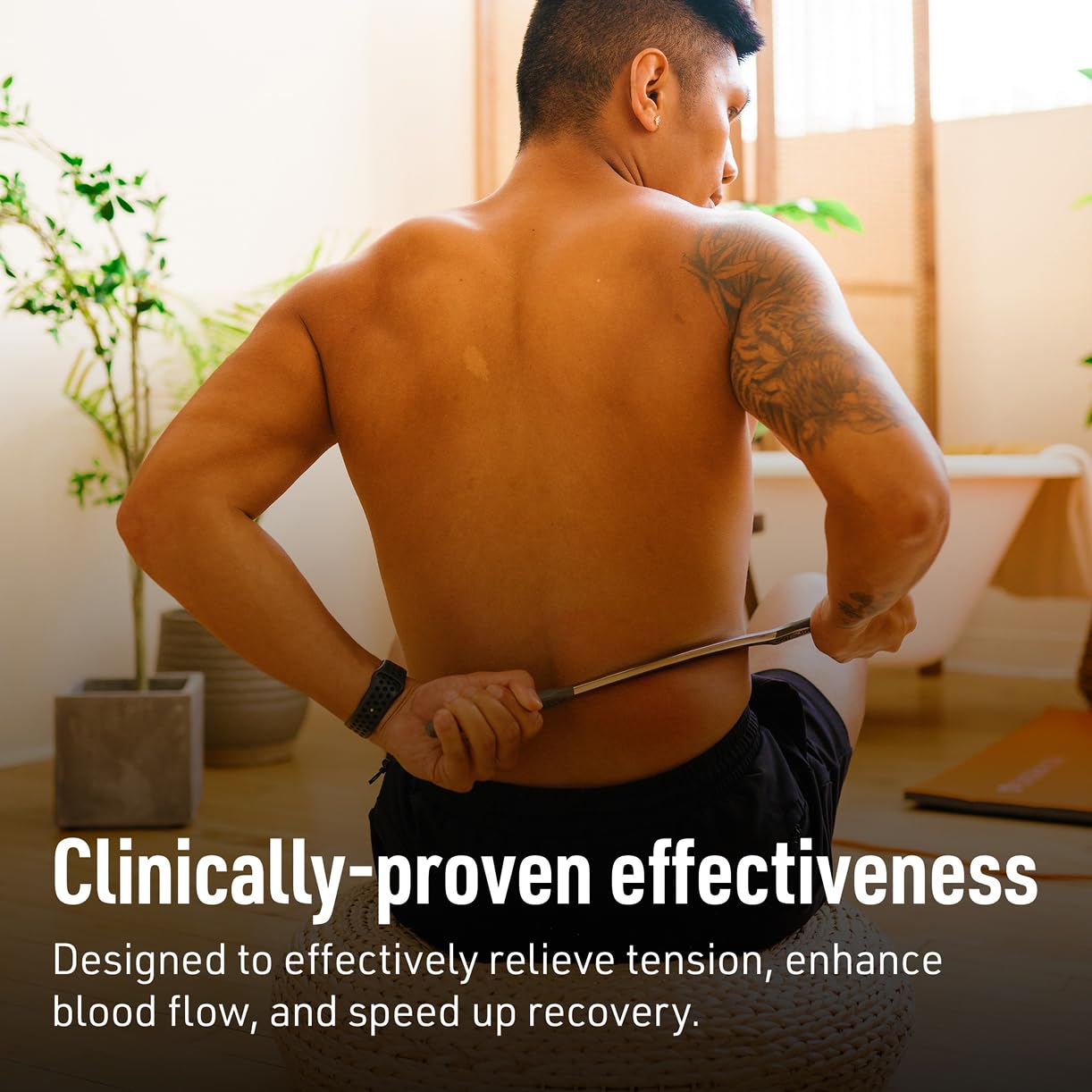 Sidekick Bow IT-band relief positioning for mobility.