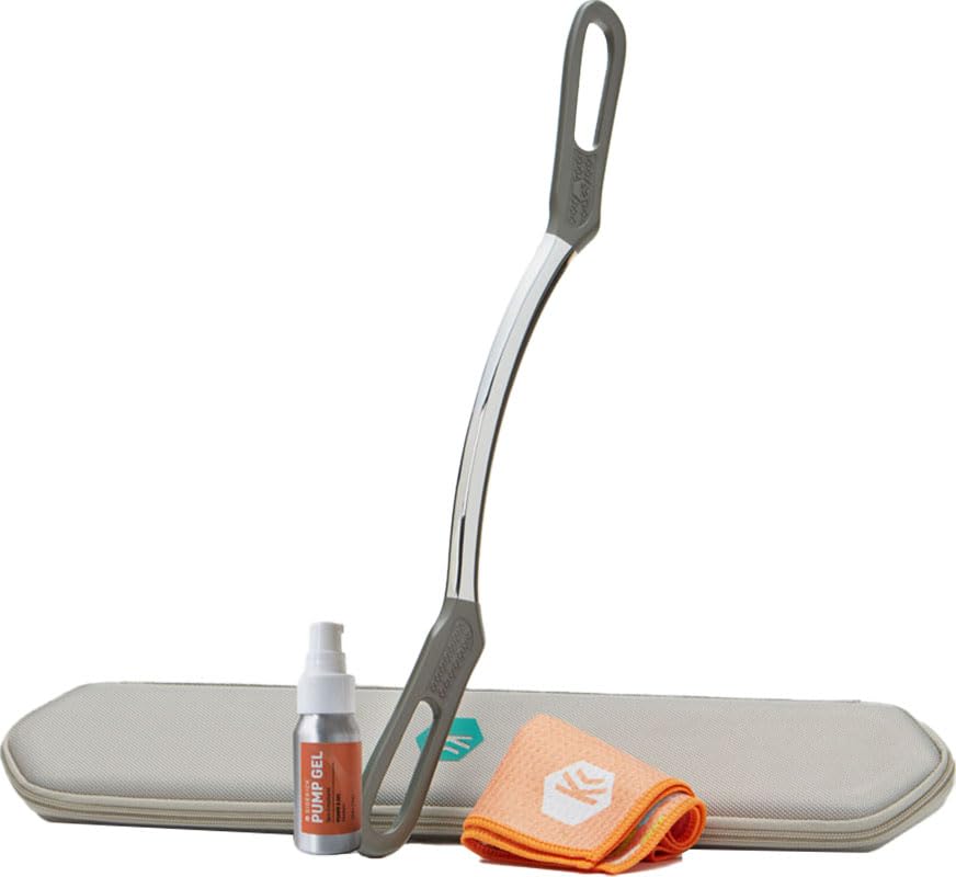 Sidekick Bow muscle scraper tool for at-home recovery.