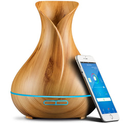 Sierra Modern Home smart diffuser with 400ml tank delivering long-lasting mist.