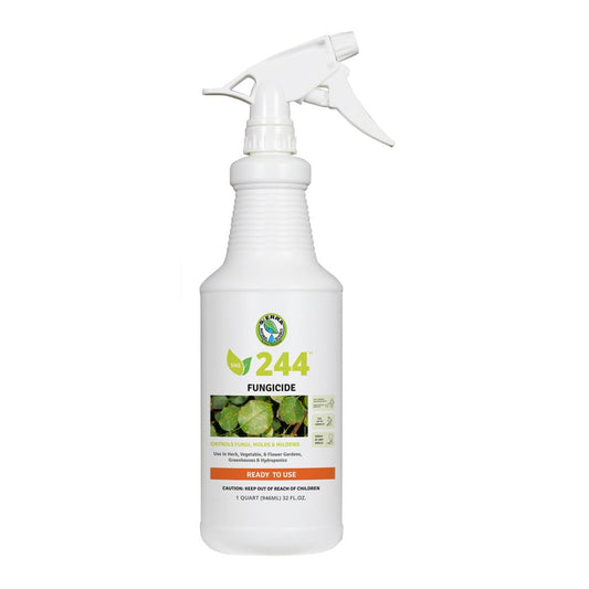 Sierra Natural Science SNS-244 bottle showing natural fungal control for disease prevention in crops