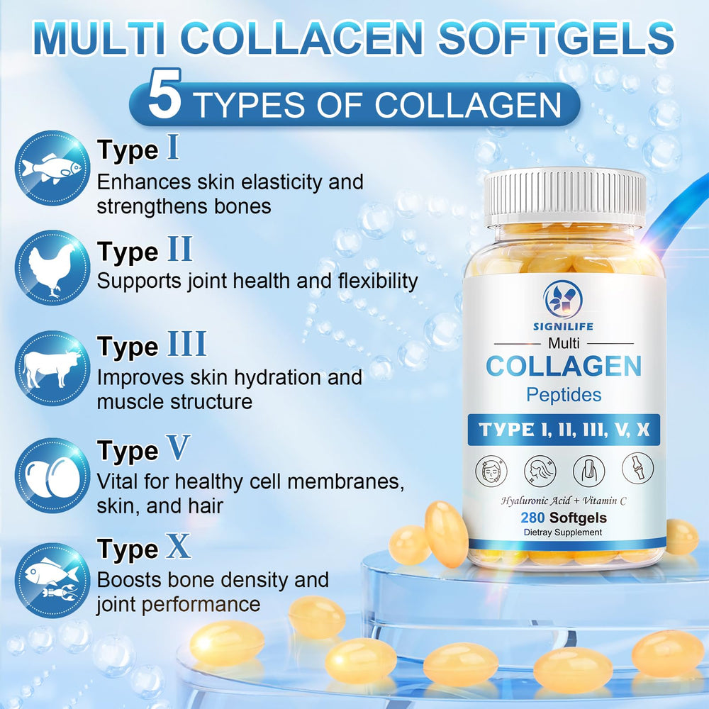 SIGNILIFE biotin for hair and nails close-up on bottle.