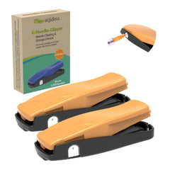 Sijidou orange needle clipper showing safe insulin needle disposal
