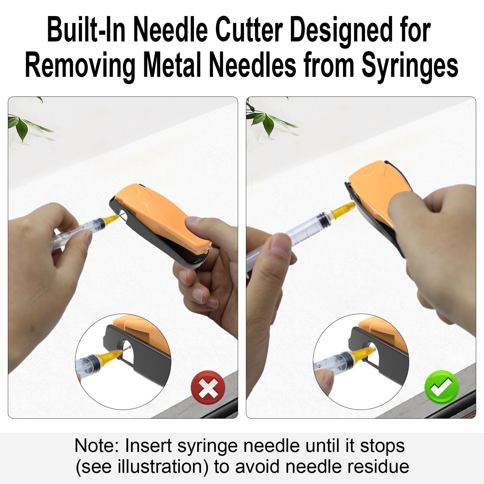 Sijidou portable sharps container ideal for travel and home
