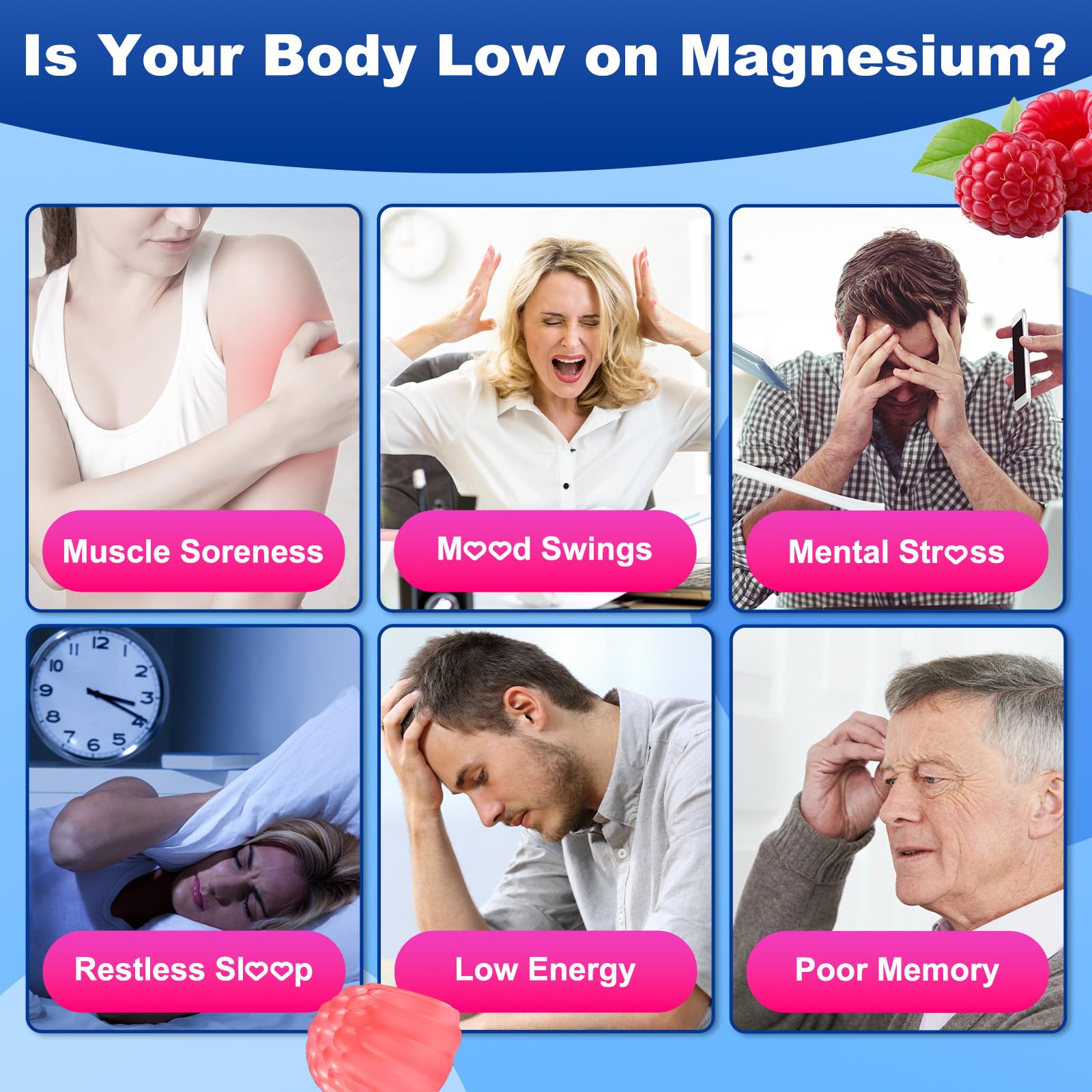 Sijigood 12 magnesium forms label communicates comprehensive mineral blend