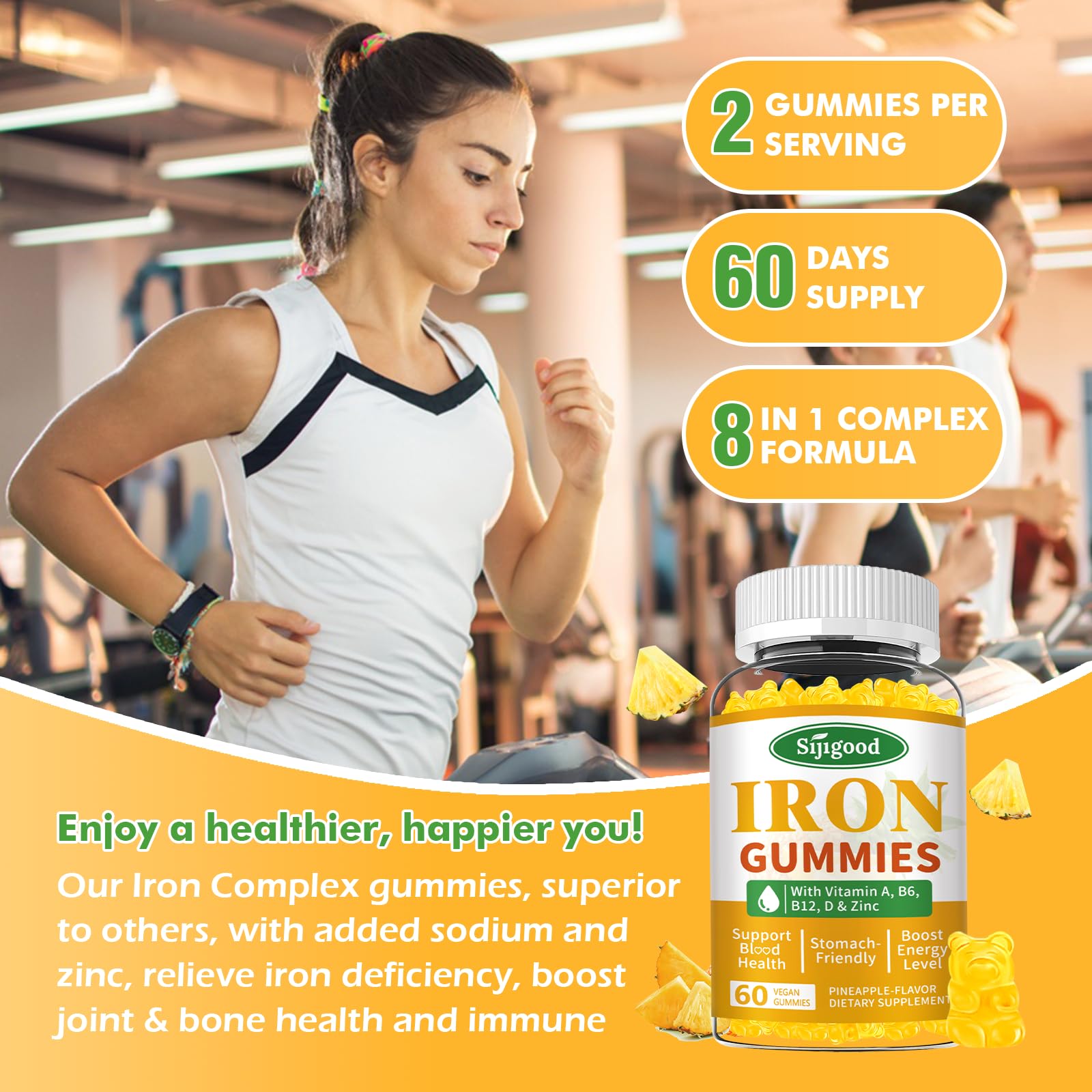 Sijigood consumer pack illustrates quick daily usage with flavor.