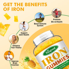Sijigood vegan formula with vitamins highlights bright pineapple flavor.
