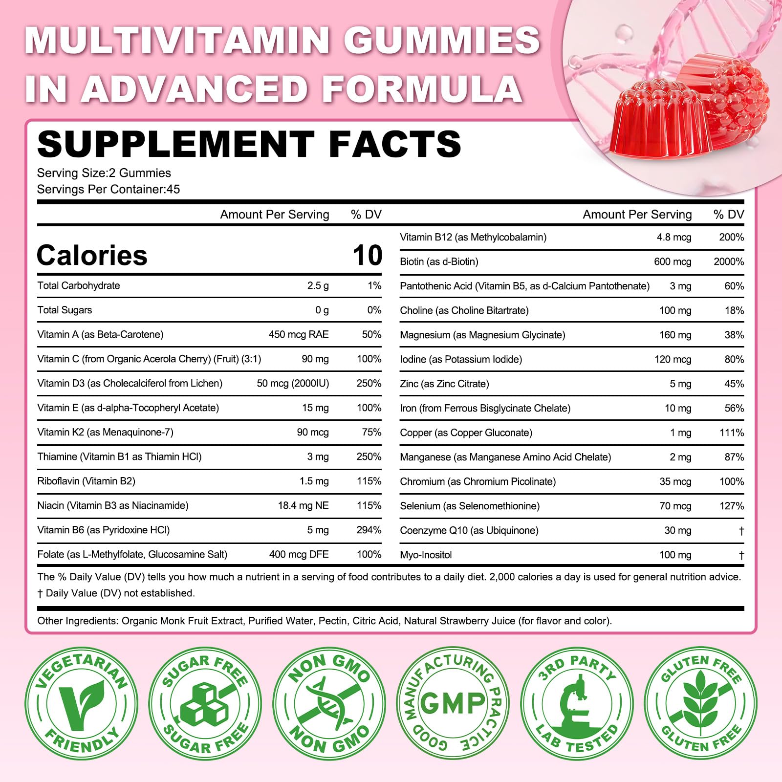 Sijigood label close-up, vegan-friendly, non-GMO formula at a glance.