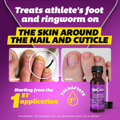 Silka Foot Powder with cooling beads absorbing moisture for fresh feet.