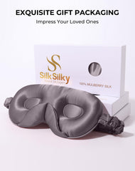 SilkSilky hypoallergenic silk eye mask suitable for sensitive skin