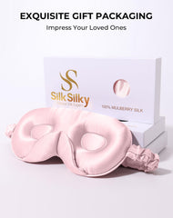 SilkSilky silk protects the delicate eye area and reduces friction.