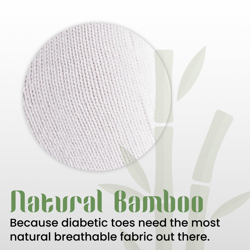 Silky Toes seamless toe design reduces irritation during wear.