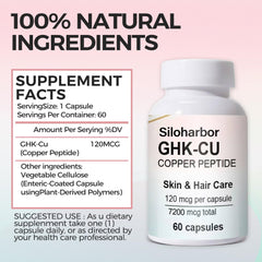Siloharbor GHK-Cu compact packaging for convenient storage.