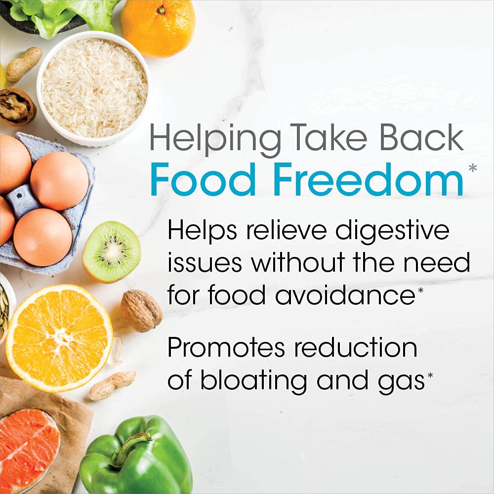 Silver Fern ingredients icons highlight Tolerase L and Pectinase for digestion.