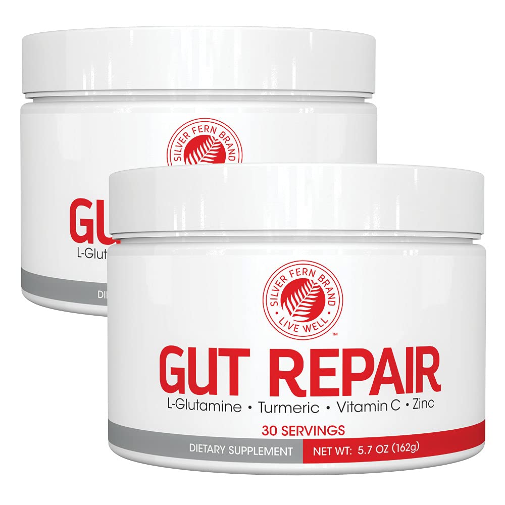 Silver Fern Gut Repair tub front for daily digestive support.