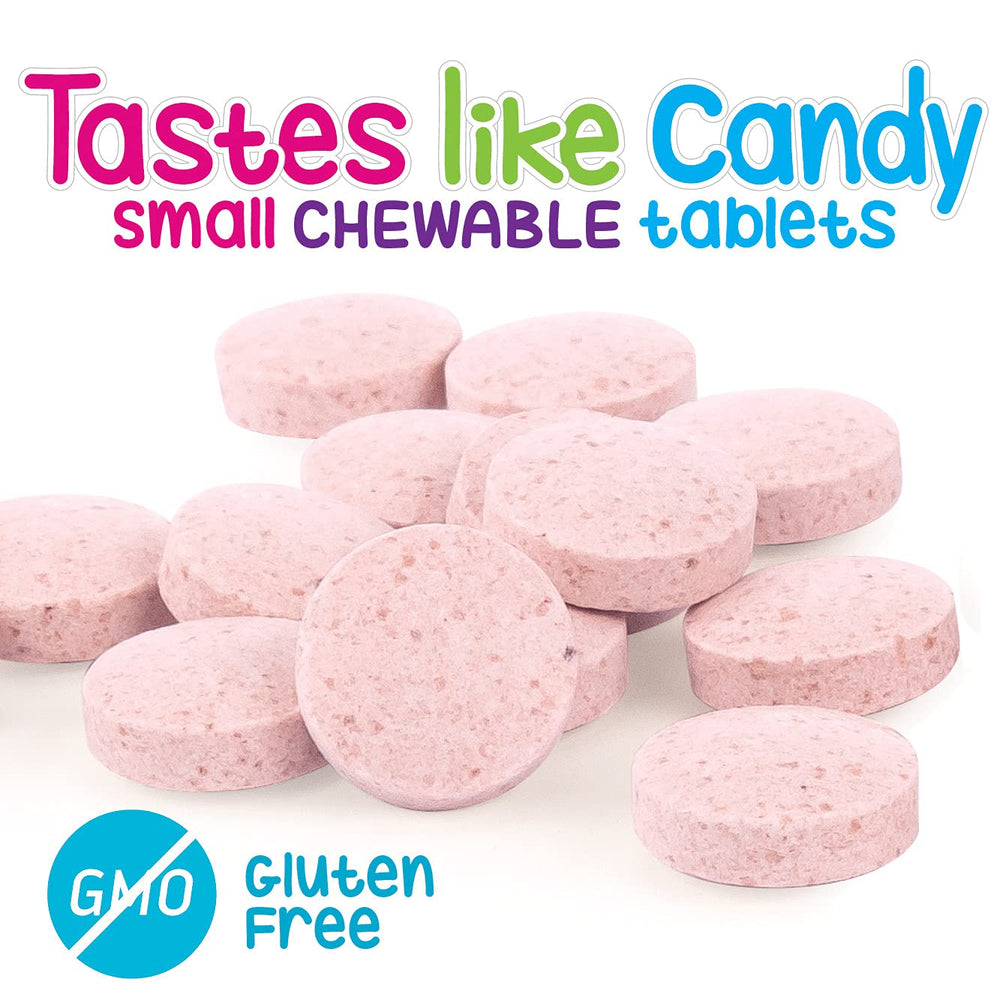 Silver Fern Kids Probiotic berry-flavored chewables for easy daily use.
